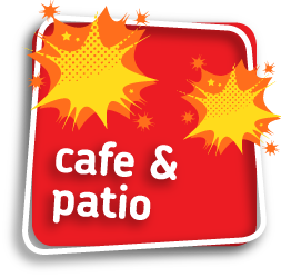 Cafe and patio